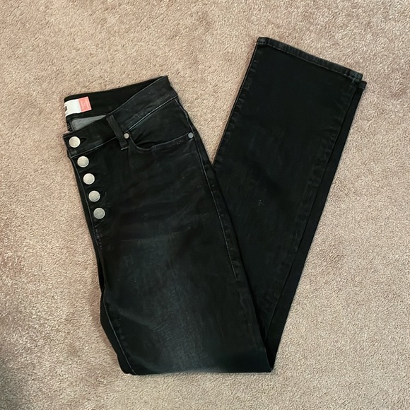 CAbi Button Fly Straight Jeans - Picture 4 of 7